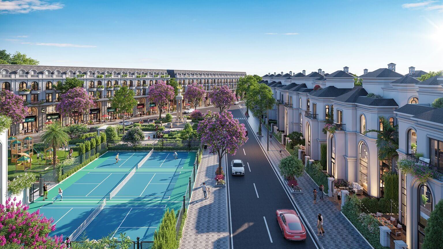 biệt thự centerville văn giang hưng yên