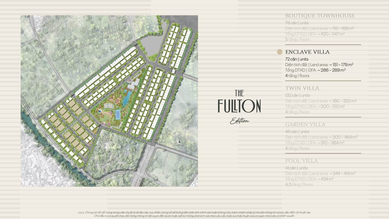 Vị trí Enclave Villa The Fullton Edition CapitaLand Hưng Yên