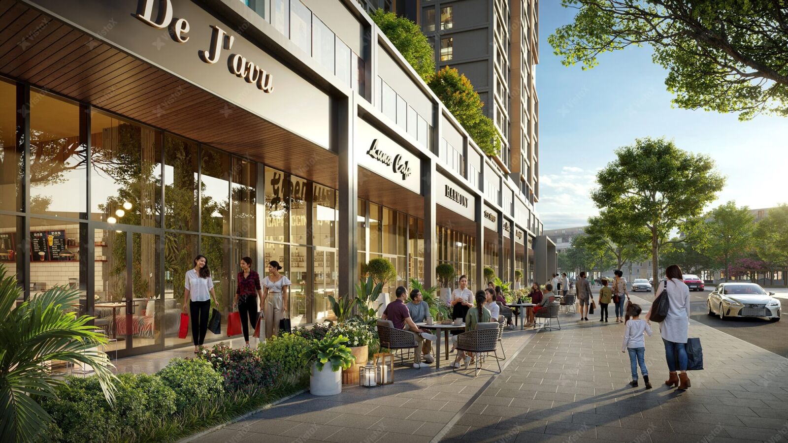 tiện ích dự án the parkland ocean park 2