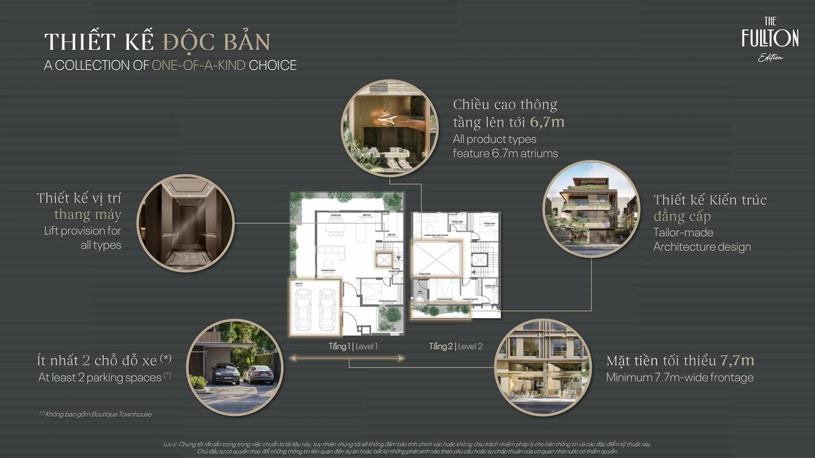 thiết kế độc bản tại the fullton edition capitaland hưng yên