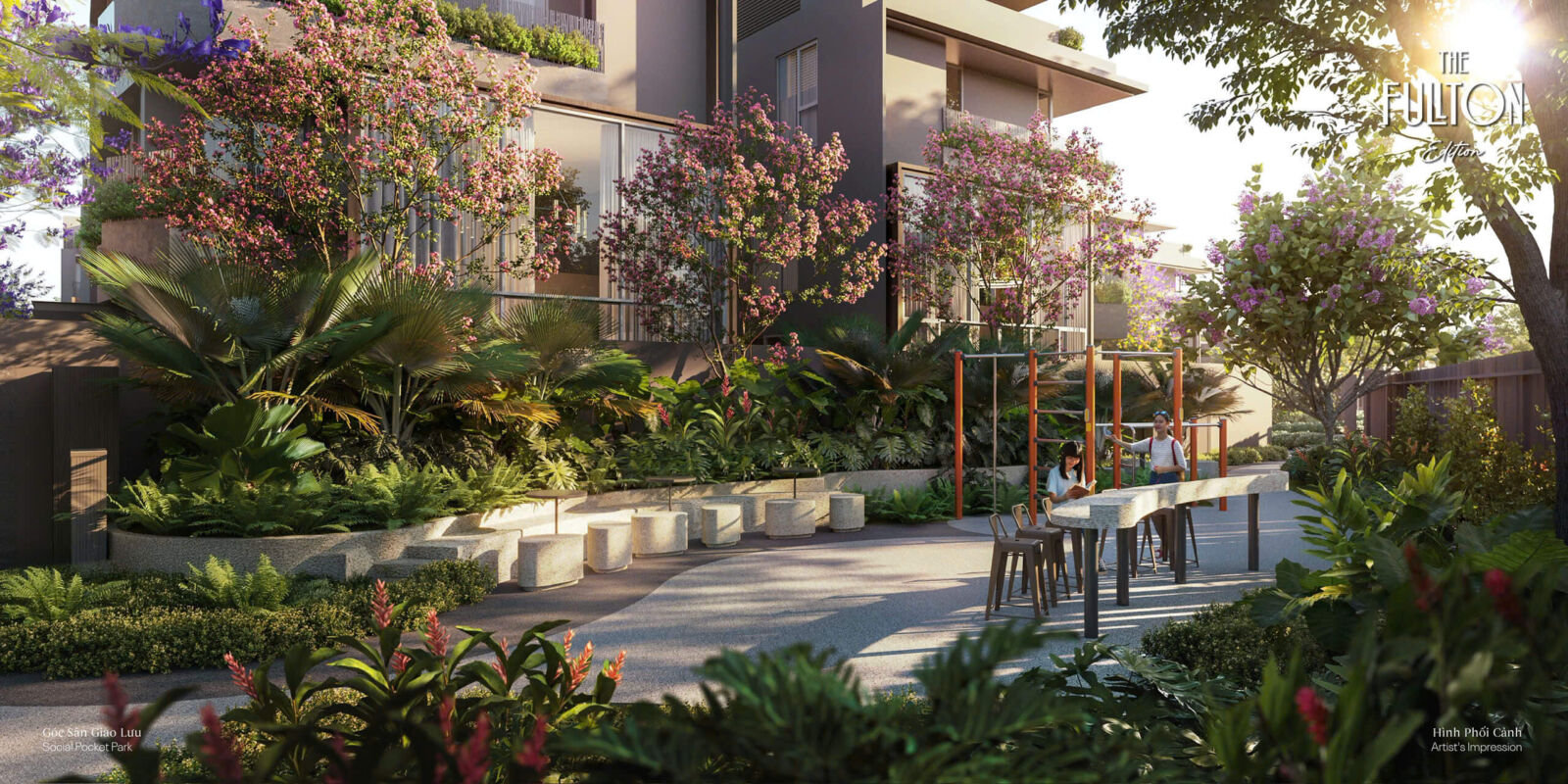 tiện ích dự án the fullton edition capitaland hưng yên